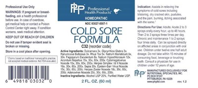 Image Description (Nspc0014 Cold Sore Formula)